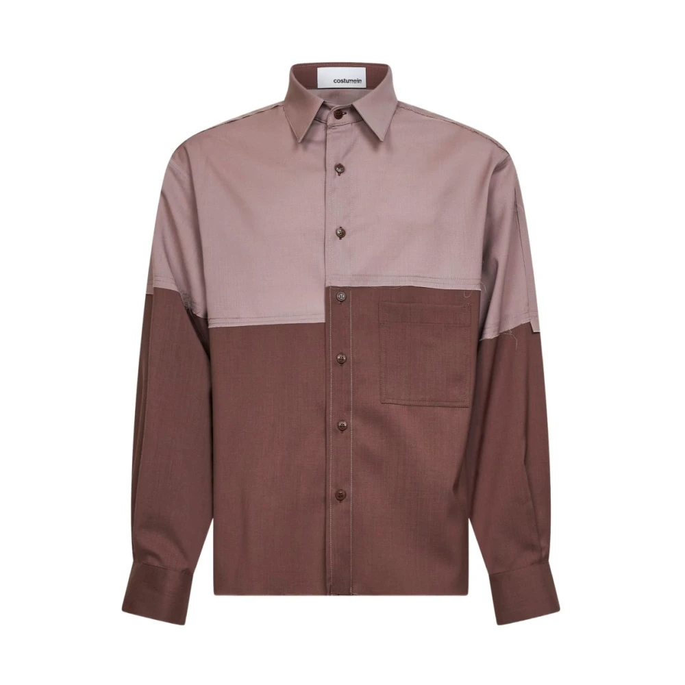 Costumein Brown Richard Shirt - Male - Casual Shirts - Xl - Shirts