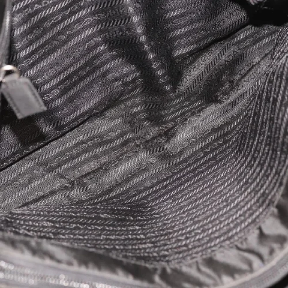 Prada Vintage Pre-owned Fabric prada-bags Black Dames