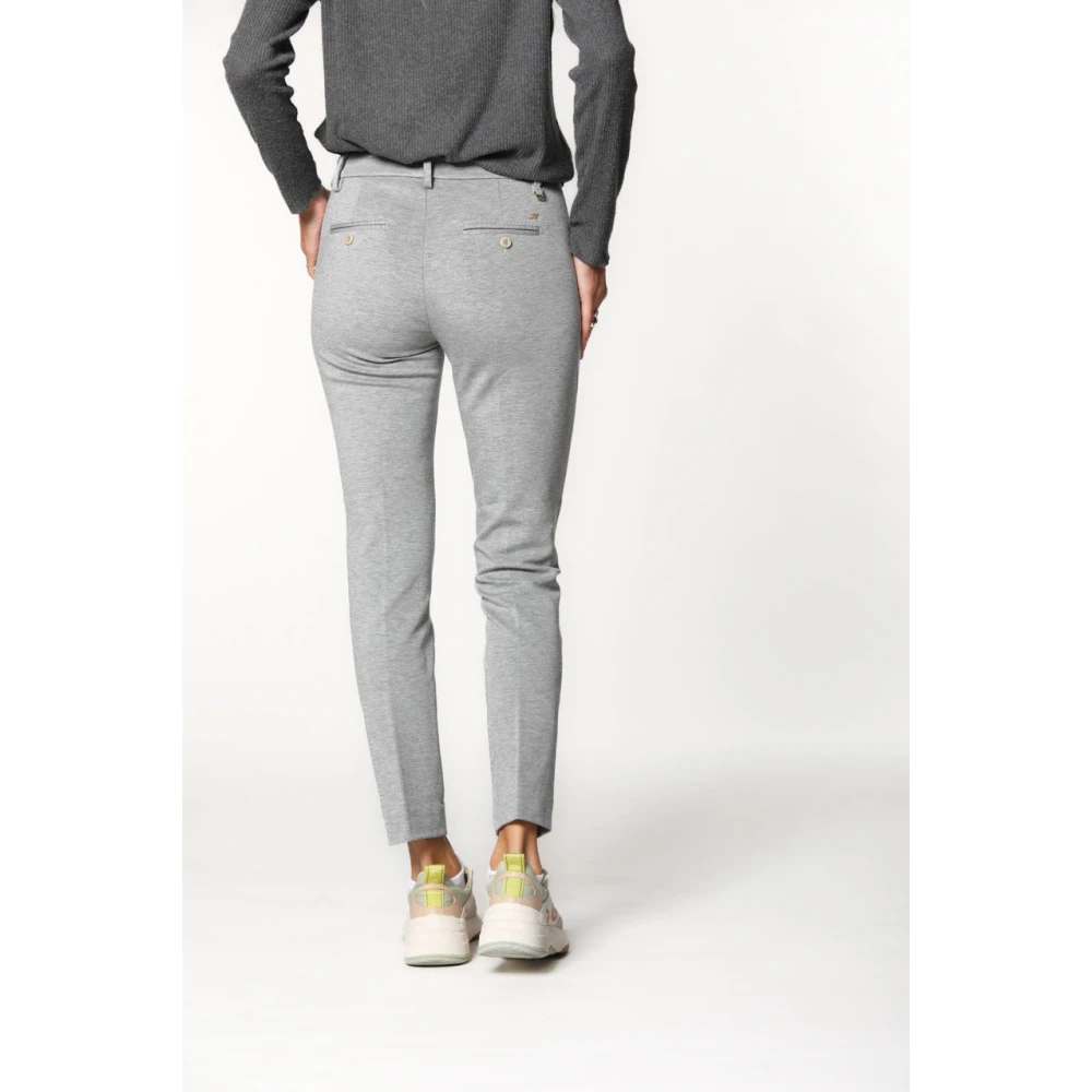 Mason's New York Slim Chino Broek Gray Dames