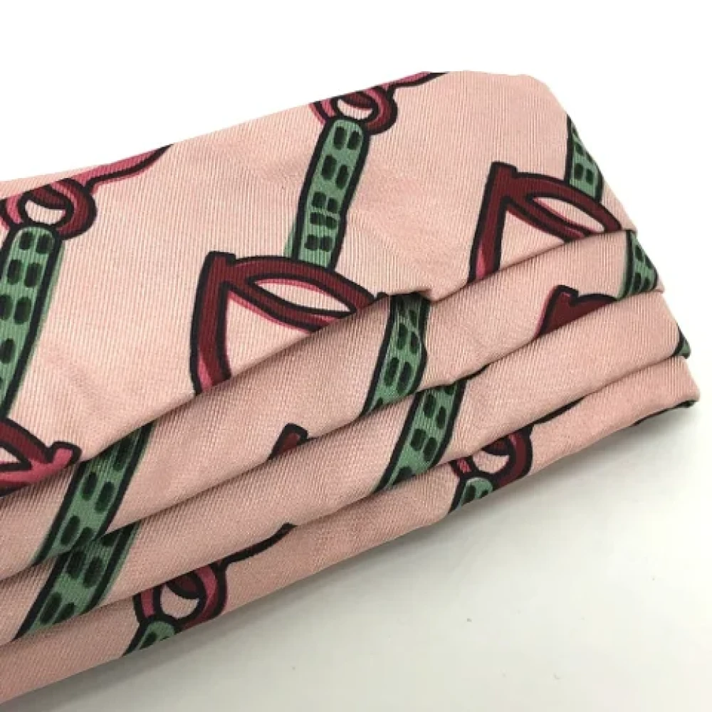 Gucci Vintage Pre-owned Fabric hair-accessories Pink Dames