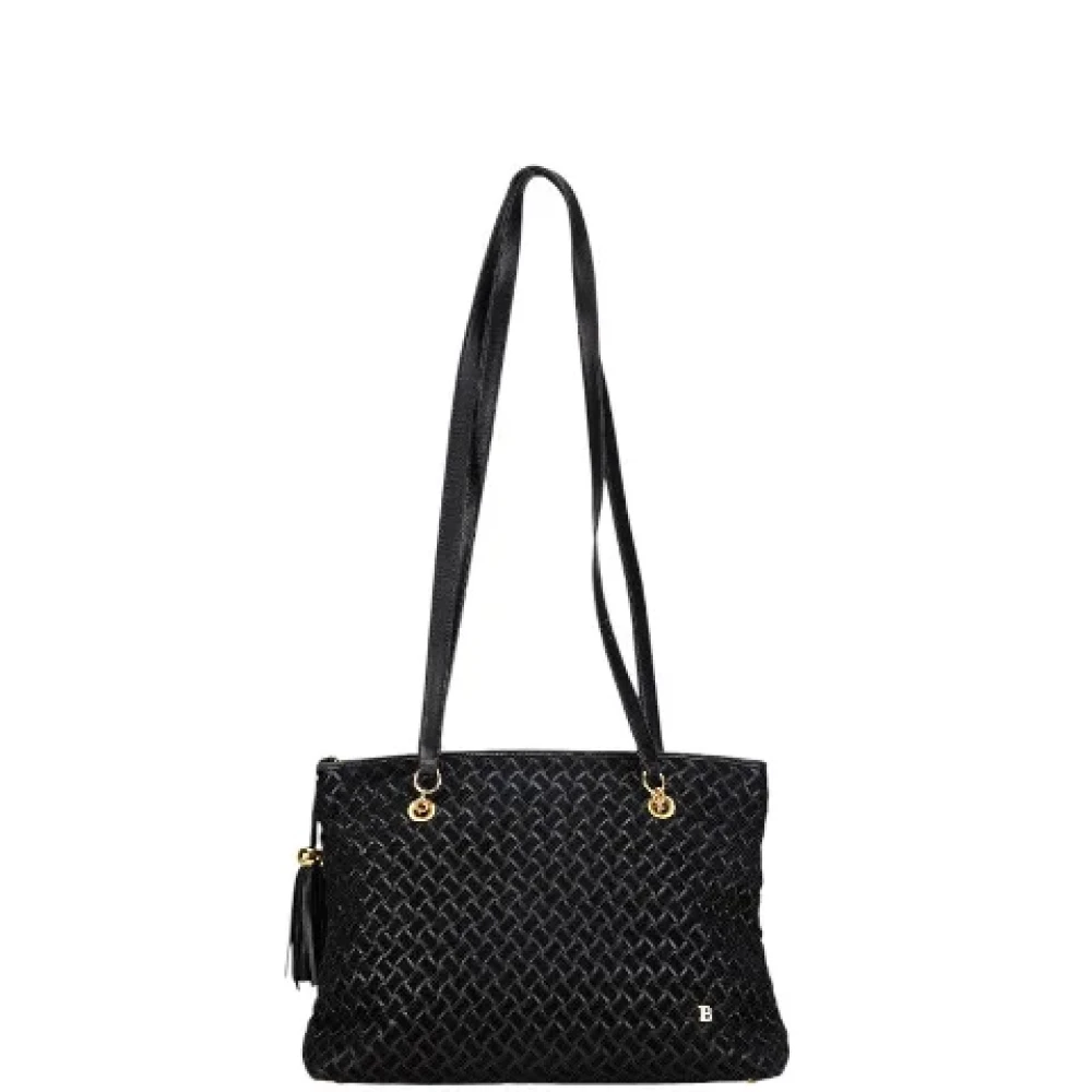Bally Pre-owned Leather shoulder-bags Black Dames