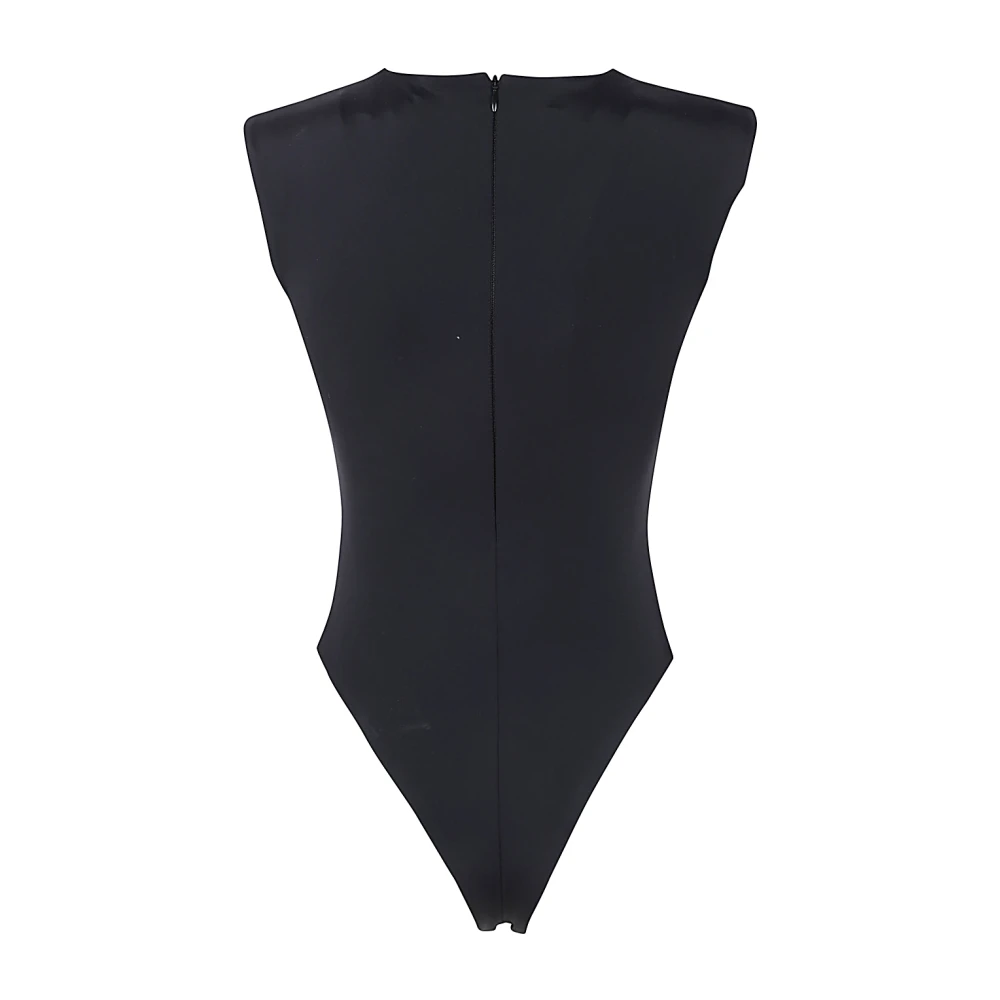 Entire Studios Soot Sleeveless Bodysuit Black Dames