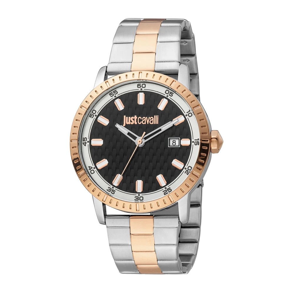 Just Cavalli Rose Gold Watches for man Flerfärgad Herr