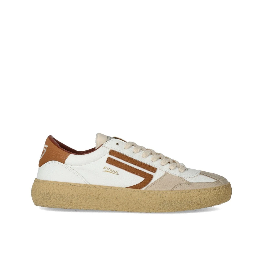 Puraai Vintage Biscotto Sneaker Heren Schoenen Wit