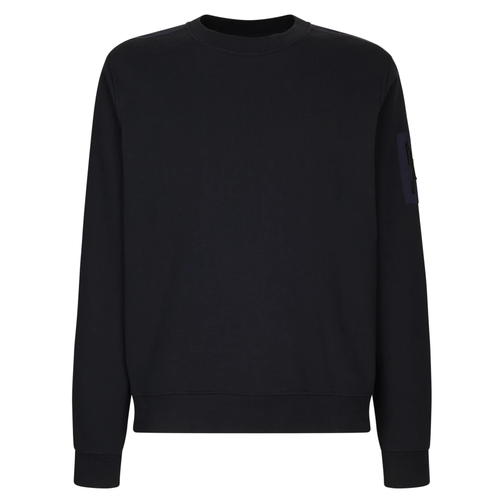 Add Vest IN Katoenen Sweatshirt Blue Heren