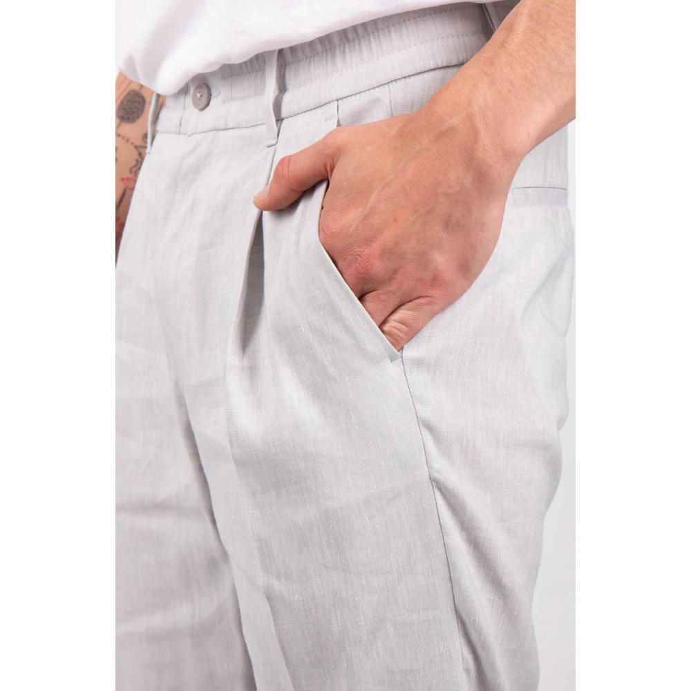 drykorn Lichtgrijze Broek Gray Heren