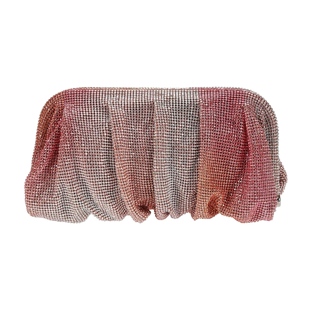 Benedetta Bruzziches Parijs Raam Rhinestone Mesh Clutch Multicolor Dames