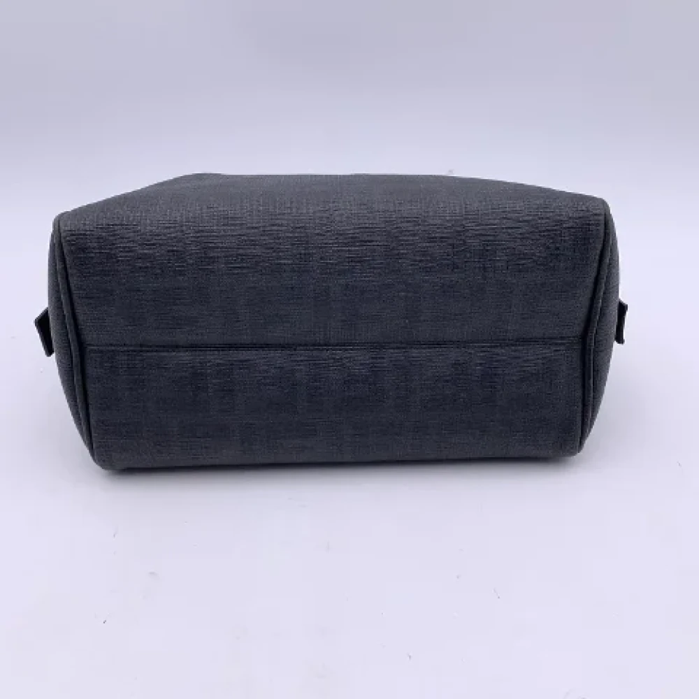 Fendi Vintage Pre-owned Canvas clutches Gray Dames