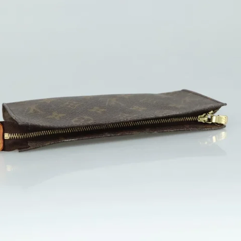 Louis Vuitton Vintage Pre-owned Canvas pouches Brown Dames