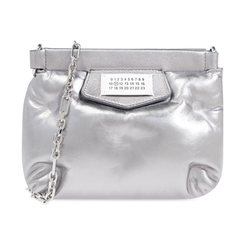 Maison Margiela Glam Slam Mini Schoudertas Gray Unisex