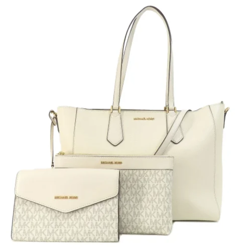 Michael Kors Pre-owned Leather totes White Dames