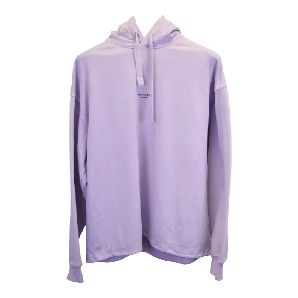 Acne Studios Pre-owned Cotton outerwear Purple Dames