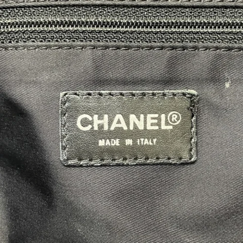 Chanel Vintage Pre-owned Nylon chanel-bags Black Dames