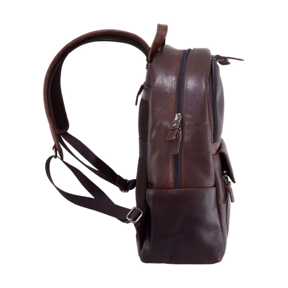 aeronautica militare Vintage Rugzak Am-355 Brown Heren