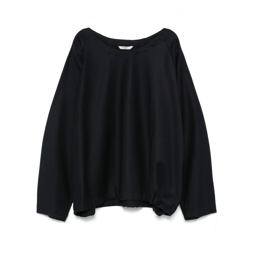 Barena Venezia Navy Sweater Libero Flan Blue Dames