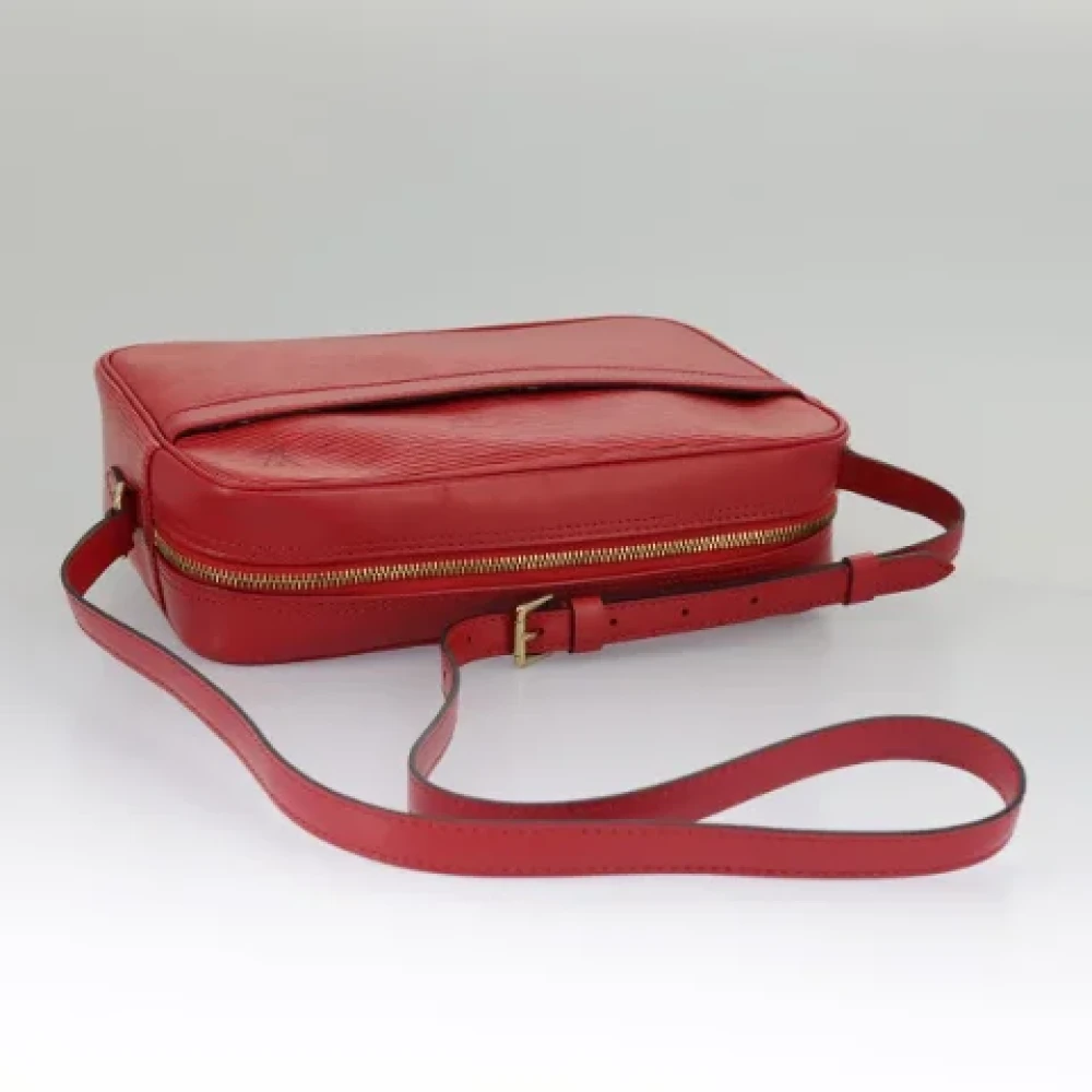 Louis Vuitton Vintage Pre-owned Leather shoulder-bags Red Dames