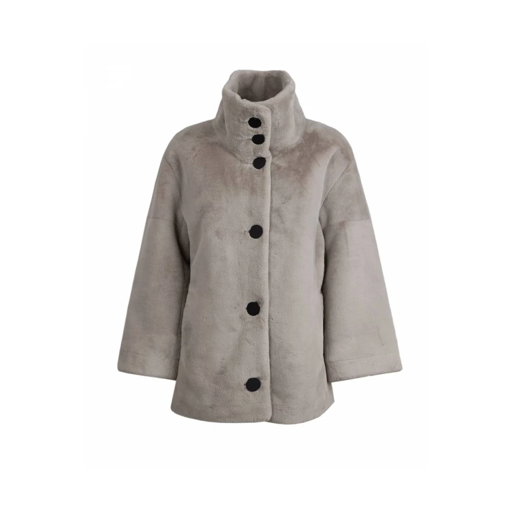 RRD Eco Fur K Jas Beige Dames