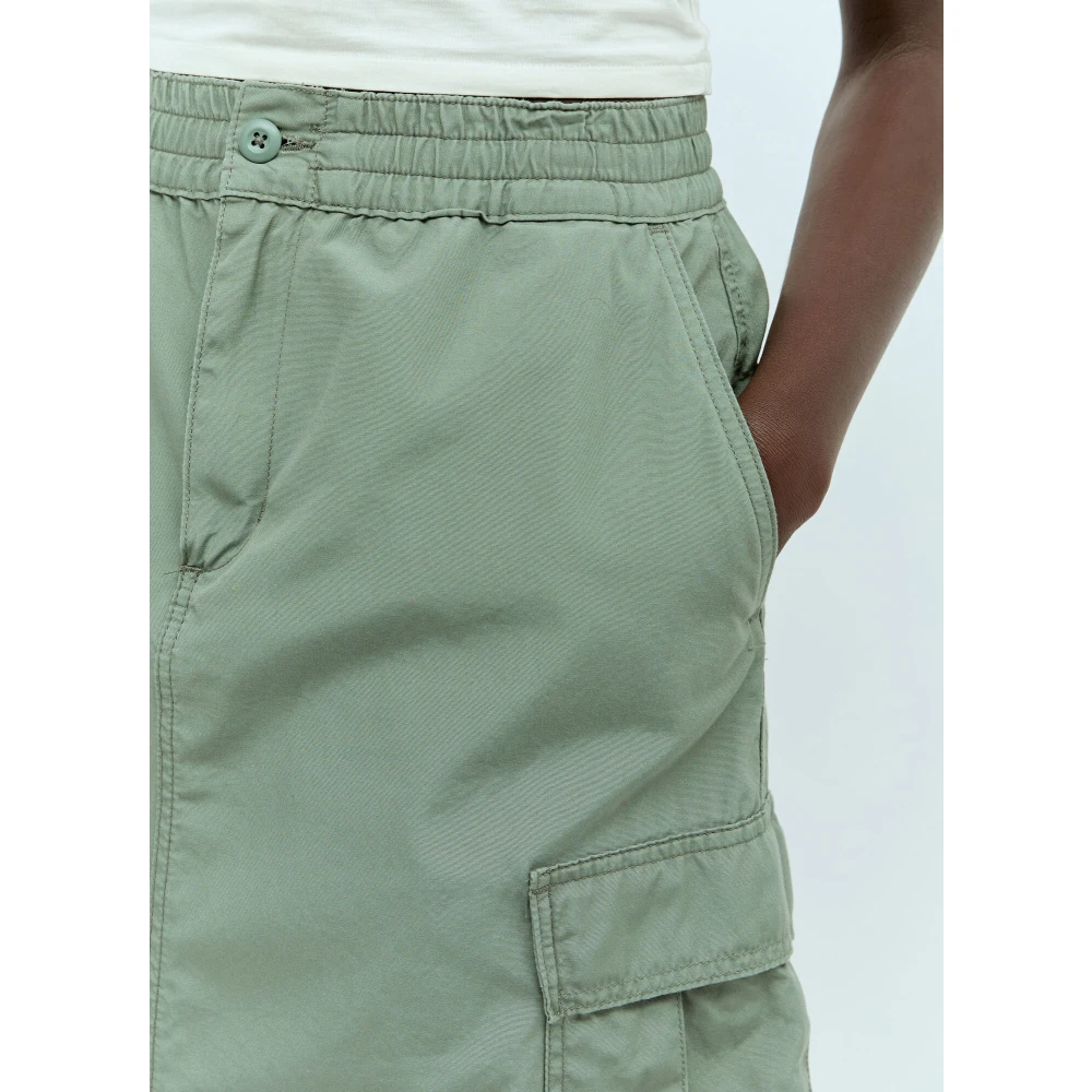 Carhartt WIP Cargo Rok van Katoen Green Dames