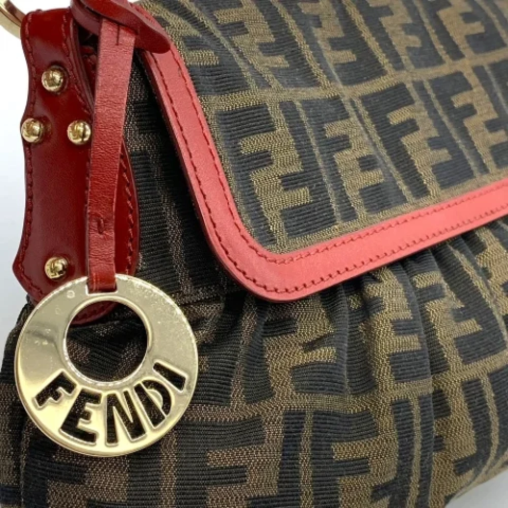 Fendi Vintage Pre-owned Leather fendi-bags Brown Dames