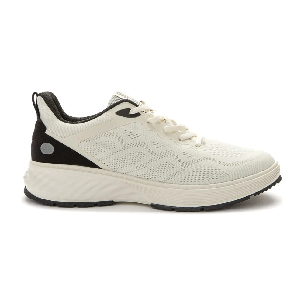 Grunberg Men's Beige White Casual Trainers - Sneakers - 7 Uk - Shoes