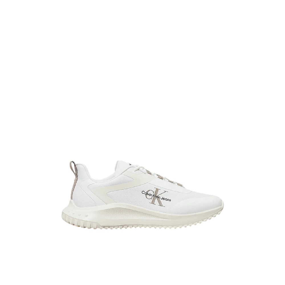 Calvin Klein Men's White Sneakers,, Trainers Size 10 Uk