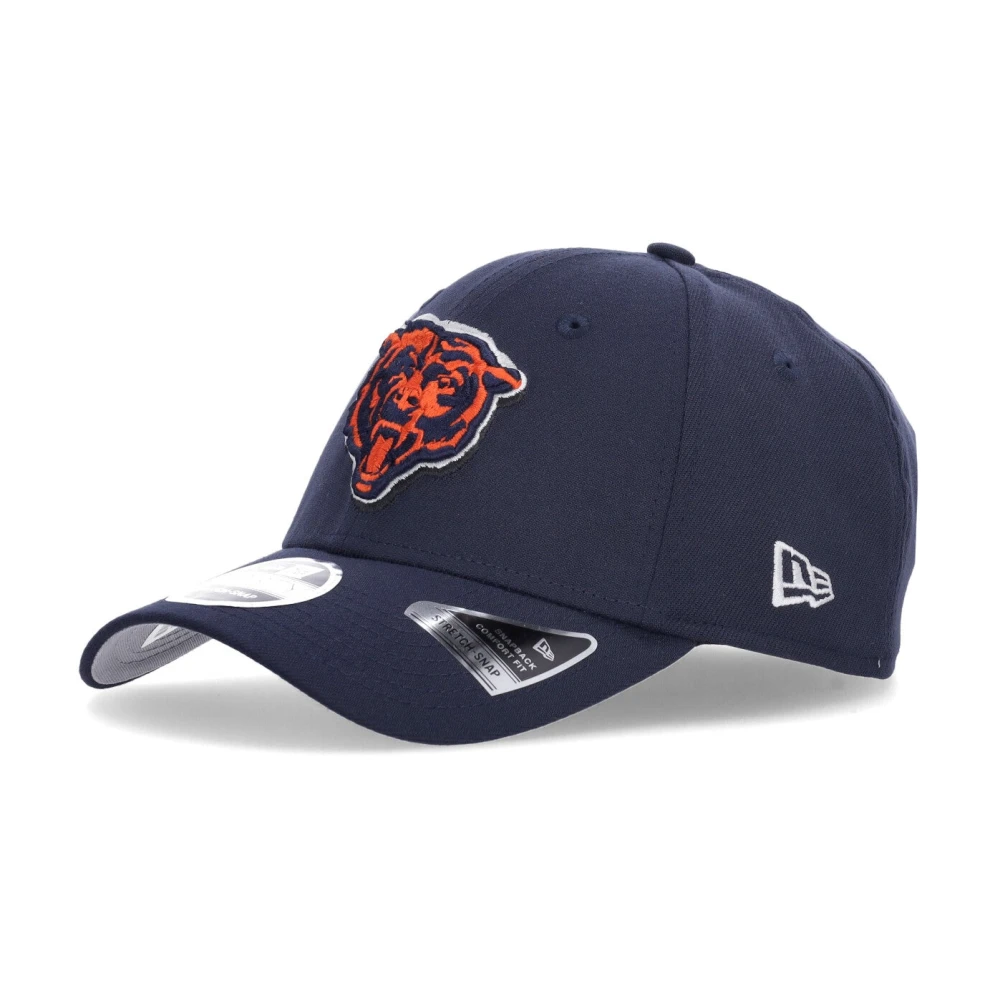 New era Chicago Bears Curvy Visor Hat NFL Draft Blue Heren