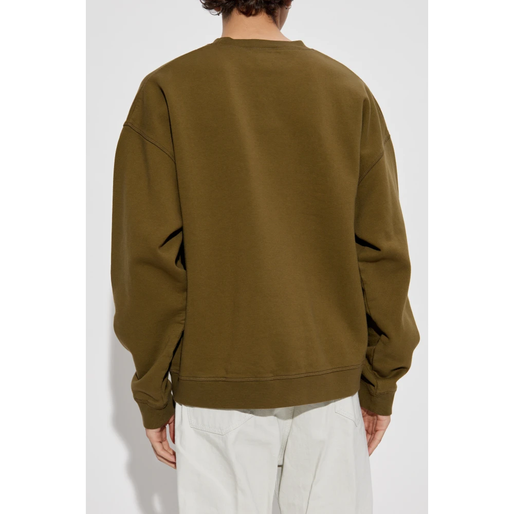 Dsquared2 Sweatshirt met zak Green Heren