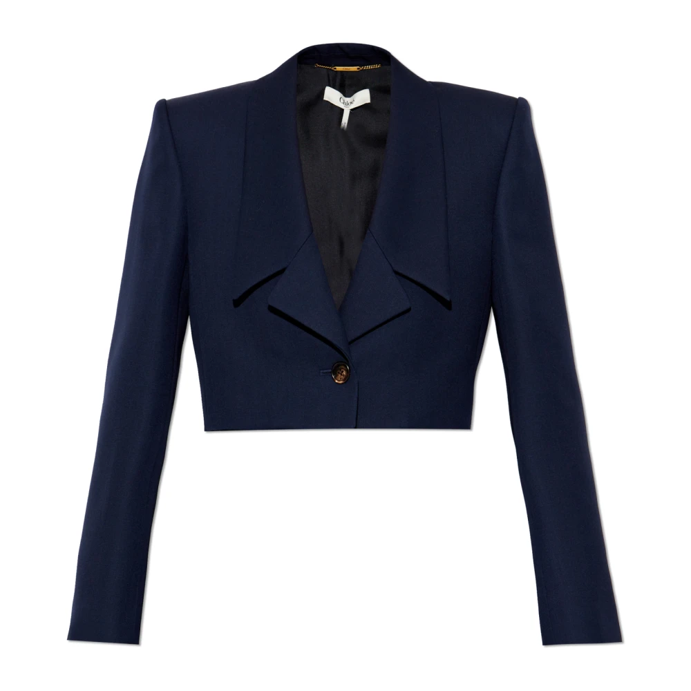 Chloé Korte jas Blue Dames