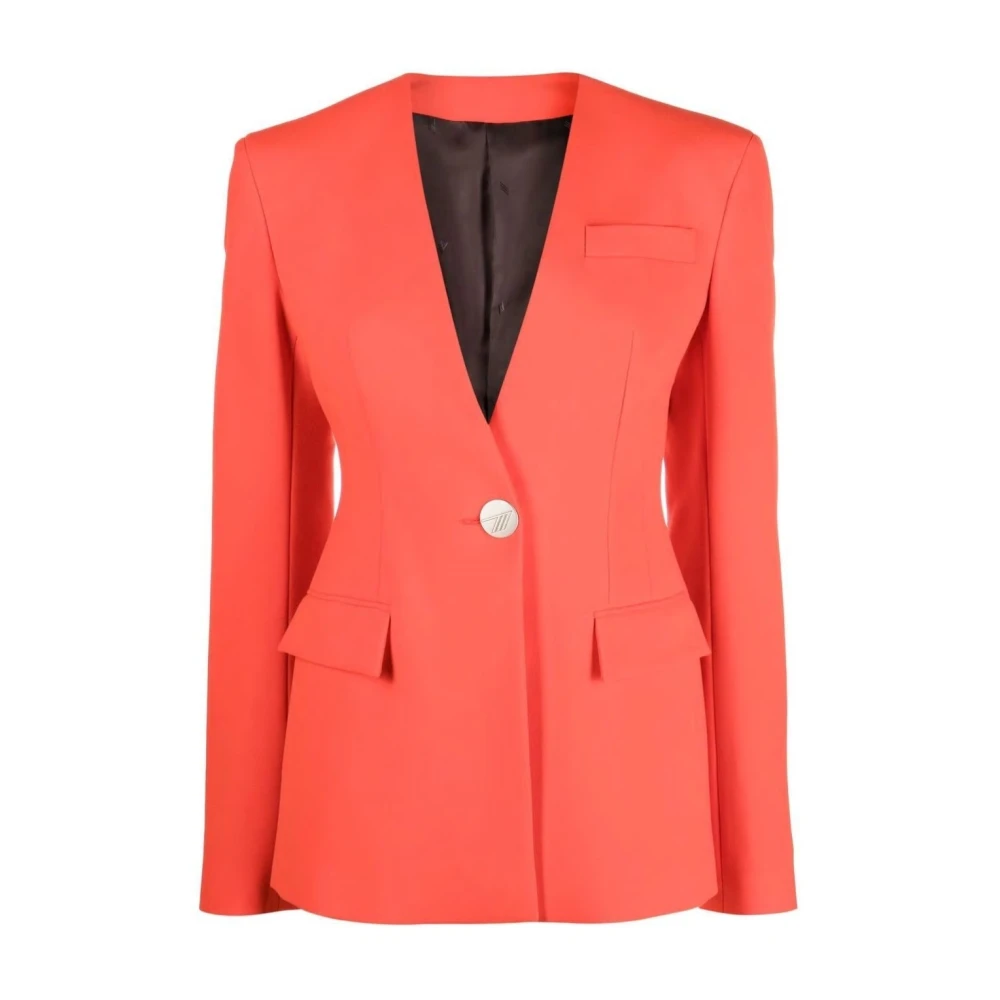 The Attico Louise 010 Blazer Jas Red Dames
