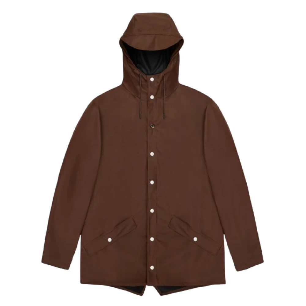 Rains Klassiek Waterdicht Unisex Jack Brown Heren
