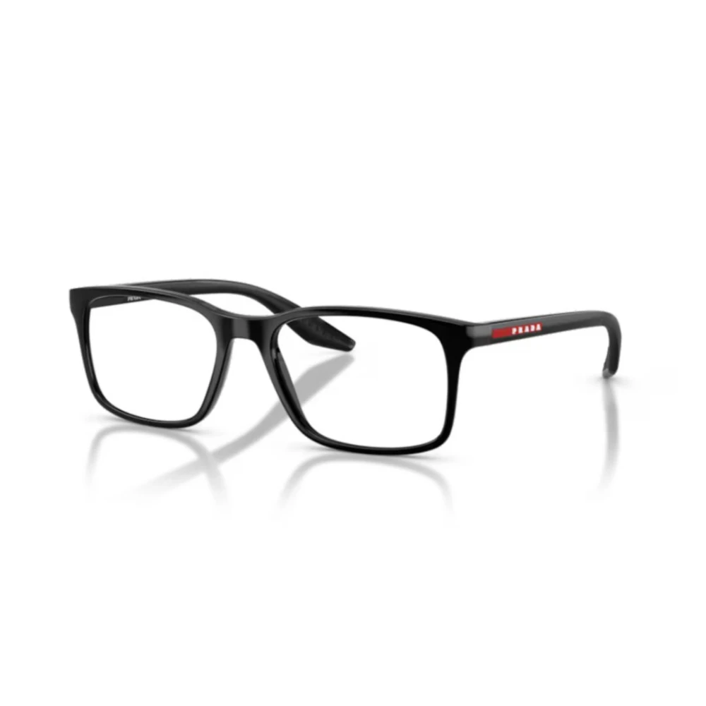 Prada Unisex Black Glasses, One Size, Stylish Vista Sunglasses
