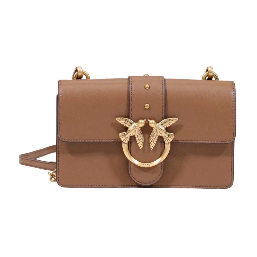 Pinko - Love One Mini Bag - Bags - Mujer - Beige - One Size