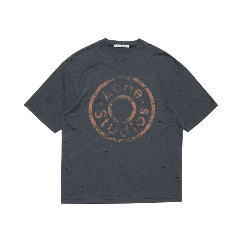Acne Studios Stijlvol Zwart T-shirt Black Heren