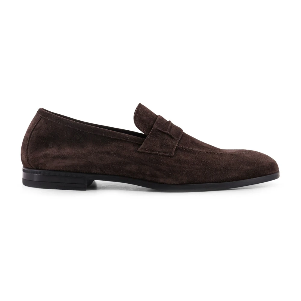 Tom Ford Men's Brown Suede Sean Penny Loafer