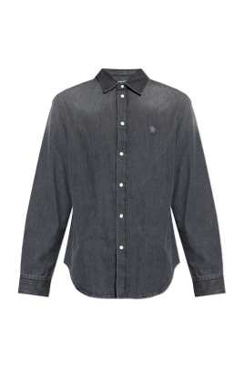 Denimskjorta med patch
