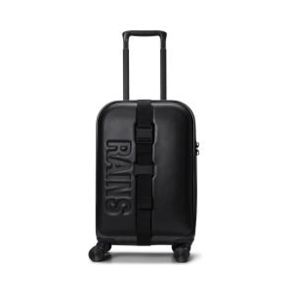 Rains Uomo Nero Suitcases, Taglia Unica, New,