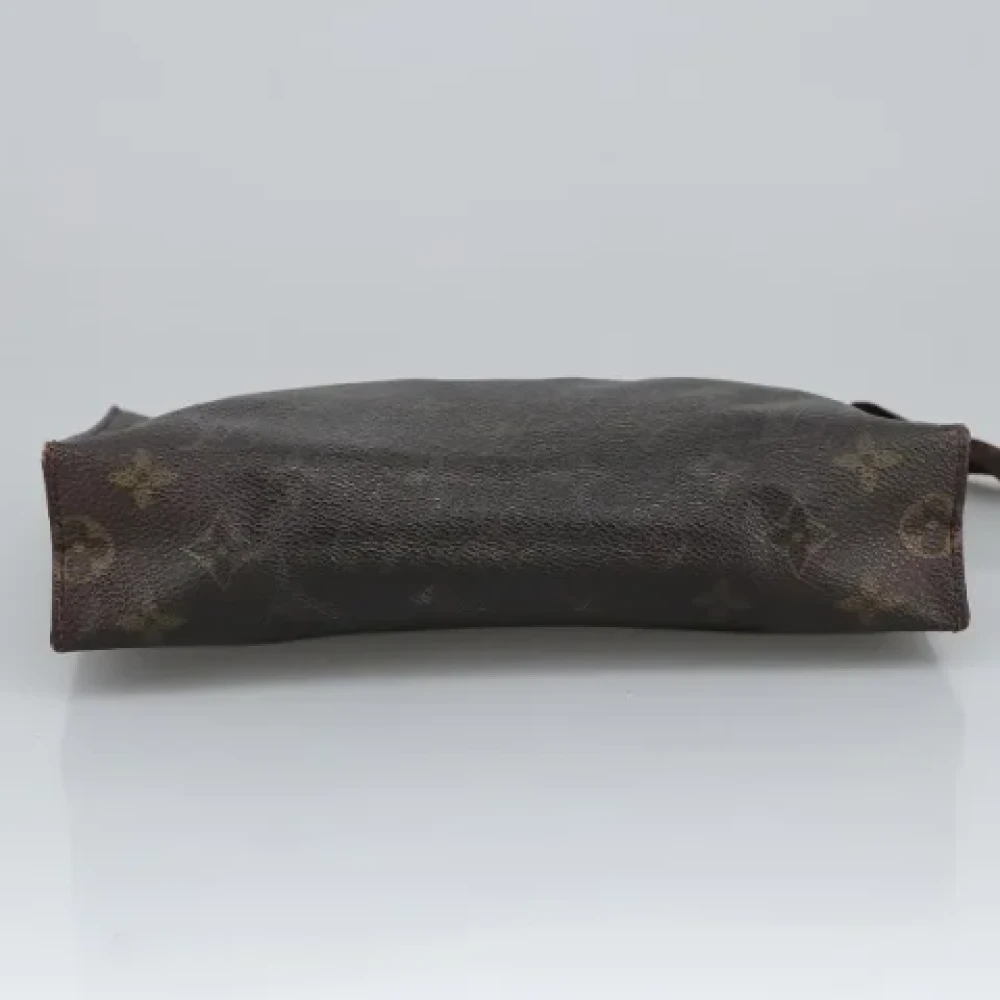 Louis Vuitton Vintage Pre-owned Canvas pouches Brown Dames