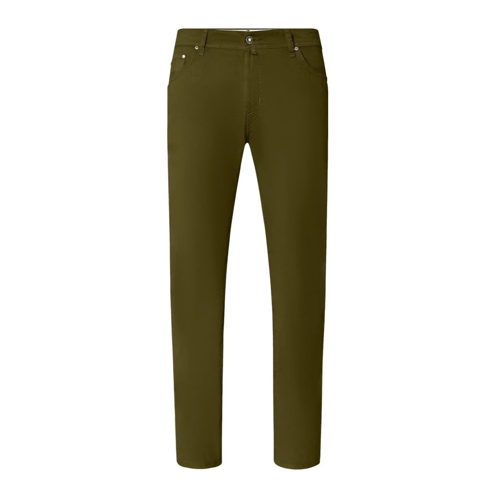 Jacob Cohën Uomo Verde - Pantaloni Slim-Fit - Trousers - W36
