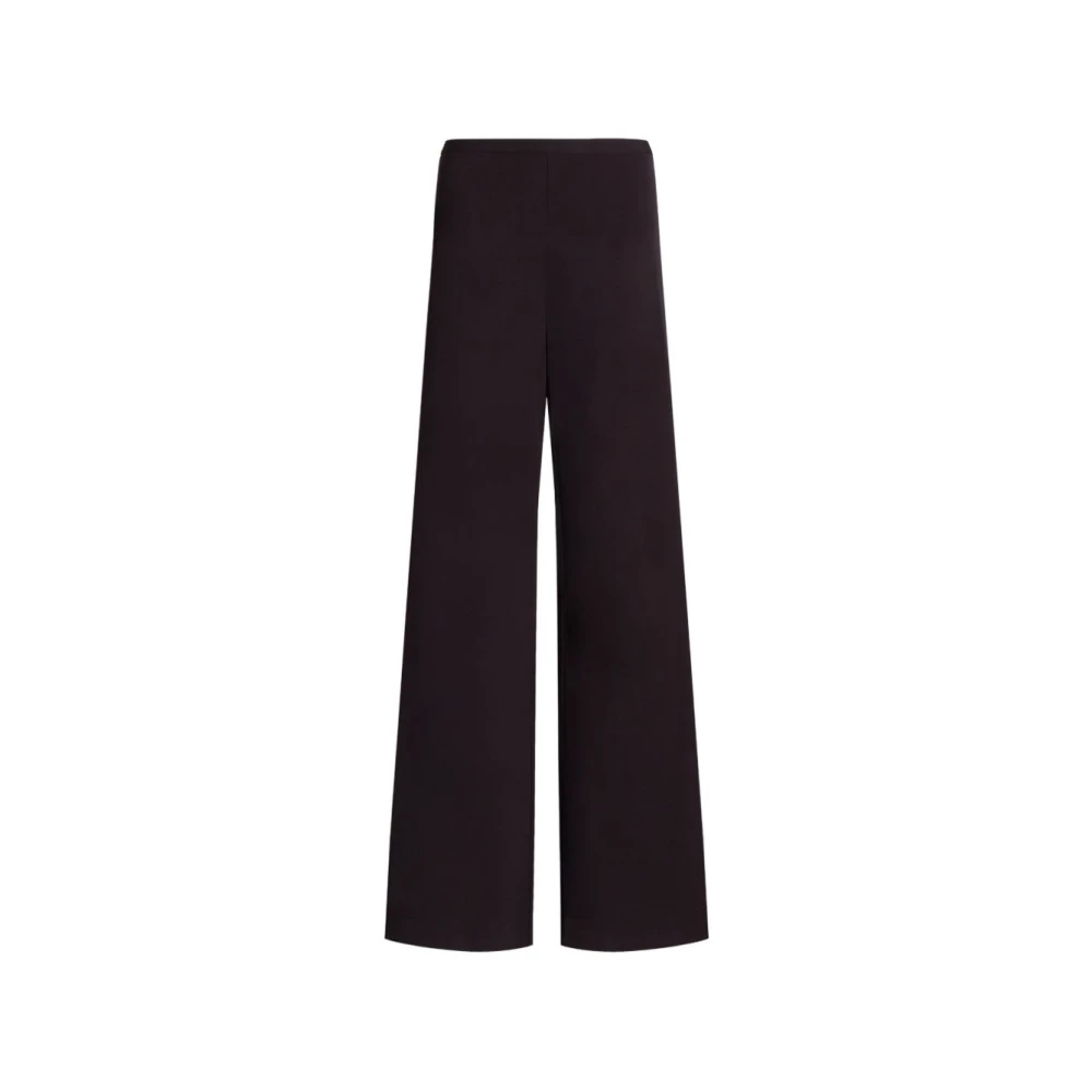 Alberta Ferretti Women's Brown Wide Trousers