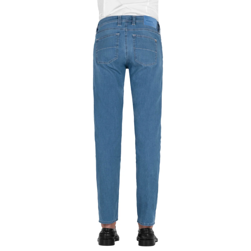 Tramarossa Herenjeans van hoge kwaliteit regular fit 5 zakken Blue Heren