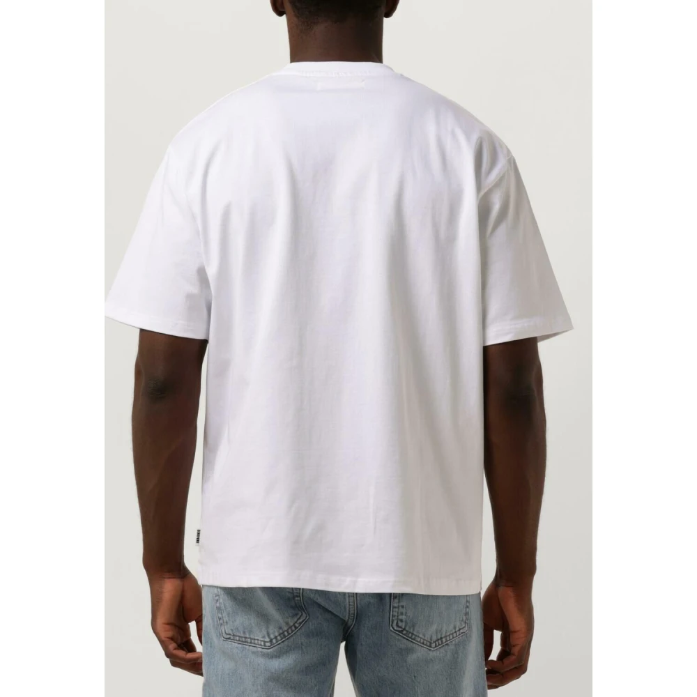 Woodbird Heren Polo & T-shirts Base Tee White Heren
