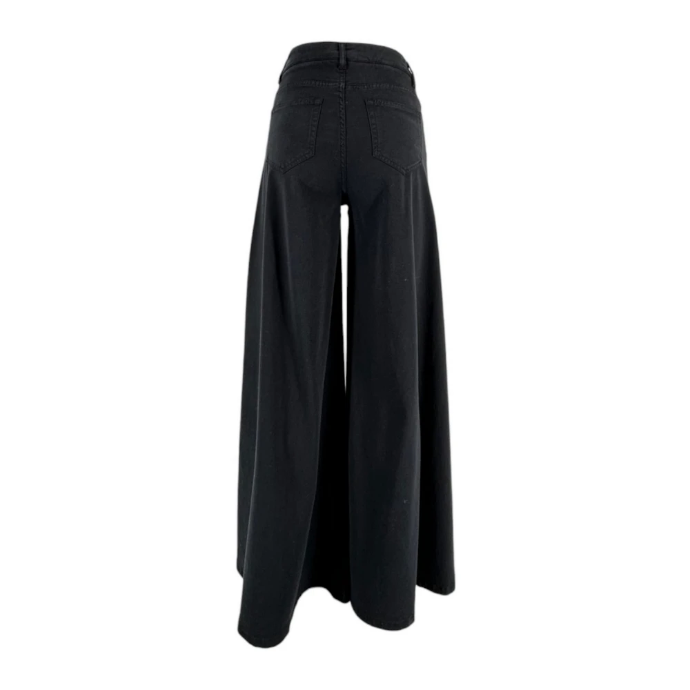 D.Exterior Zwarte Palazzo Broek voor Dames Black Dames