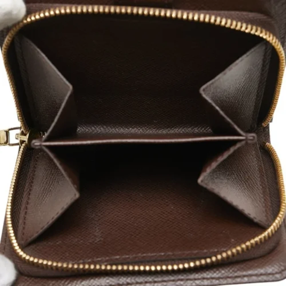 Louis Vuitton Vintage Pre-owned Canvas wallets Brown Dames