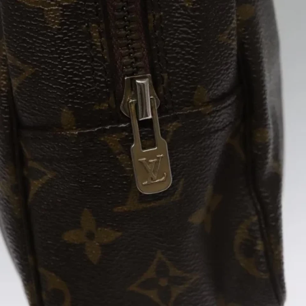 Louis Vuitton Vintage Pre-owned Canvas clutches Brown Dames