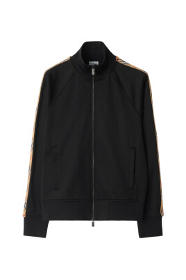 sweat-a-capuche-noir-motif-chevalier-equestre