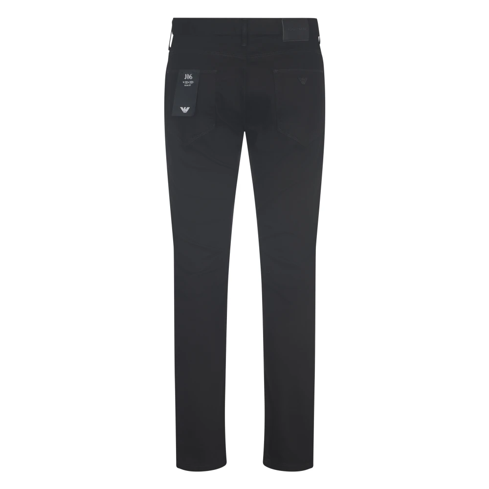Emporio Armani 5-Pocket Stijlvolle Broek Black Heren