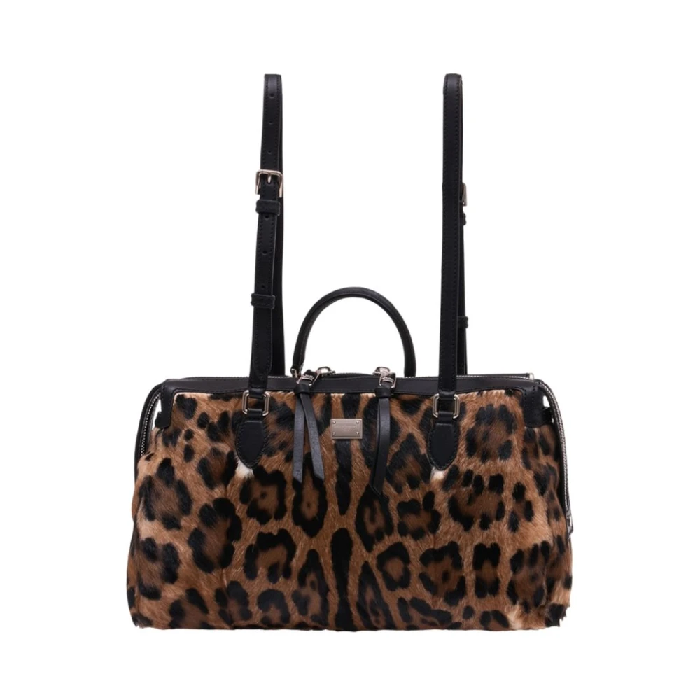 Dolce & Gabbana Women's Brown Shopping Bags, One Size, Vittoria Shoulder Bag