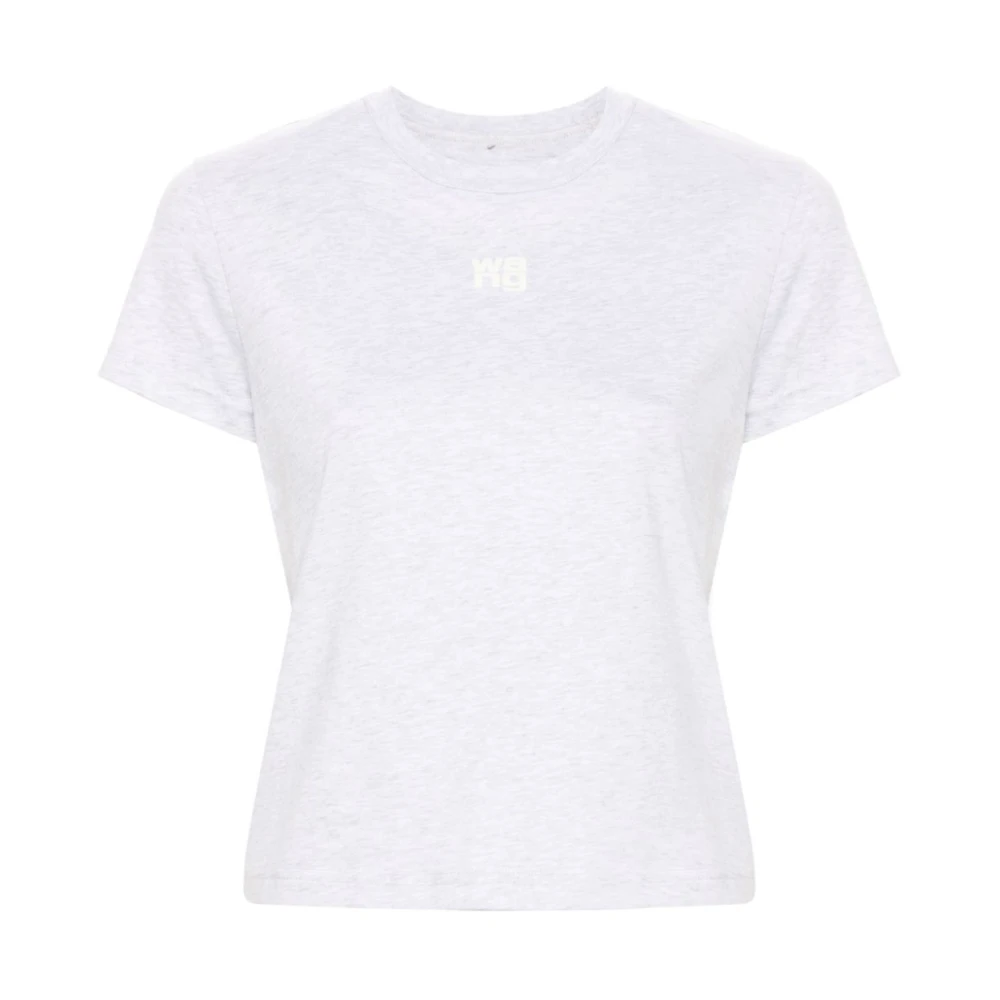 alexander wang Dames T-shirts & Polo's in Grijs White Dames