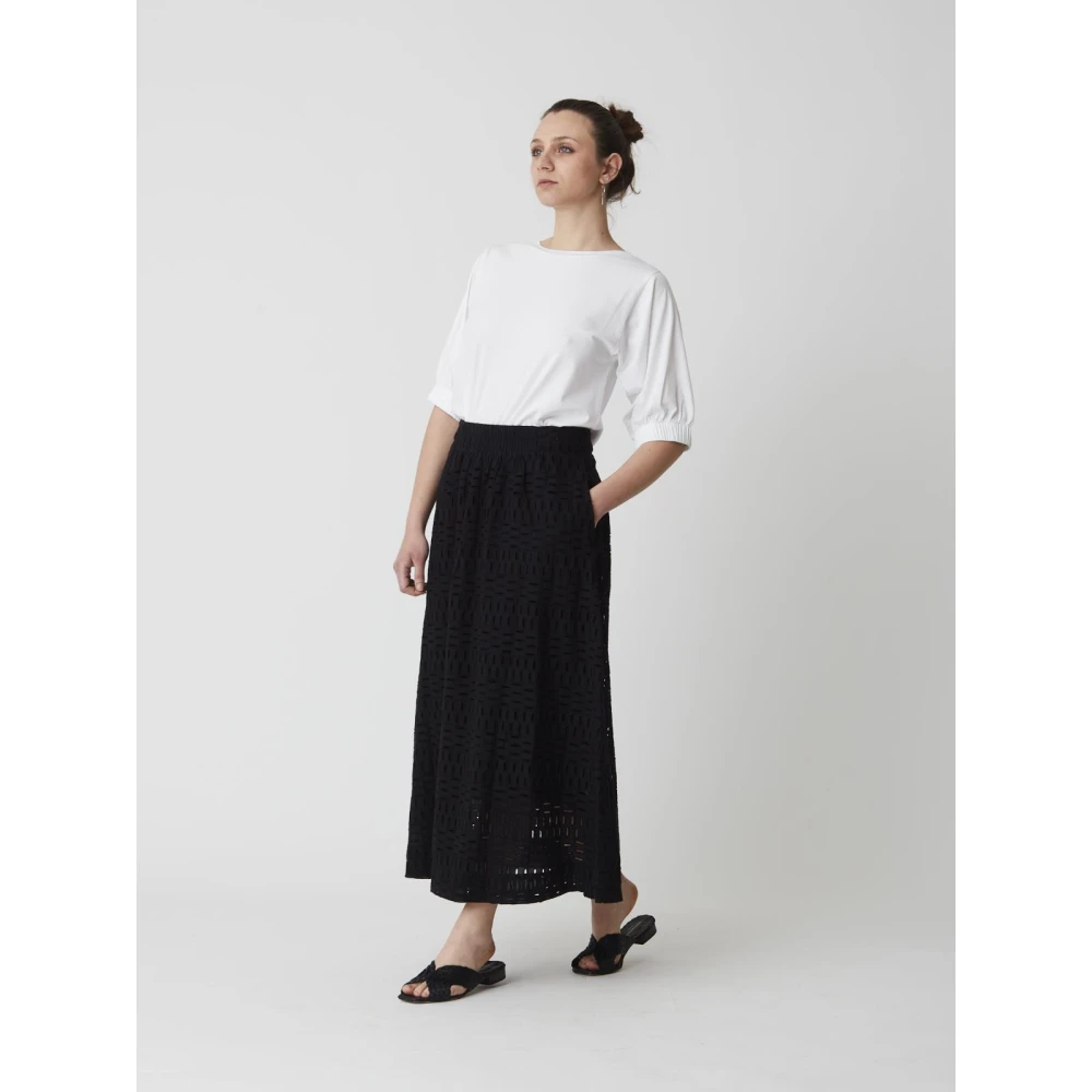 Alpha Studio Jersey Rok Black Dames