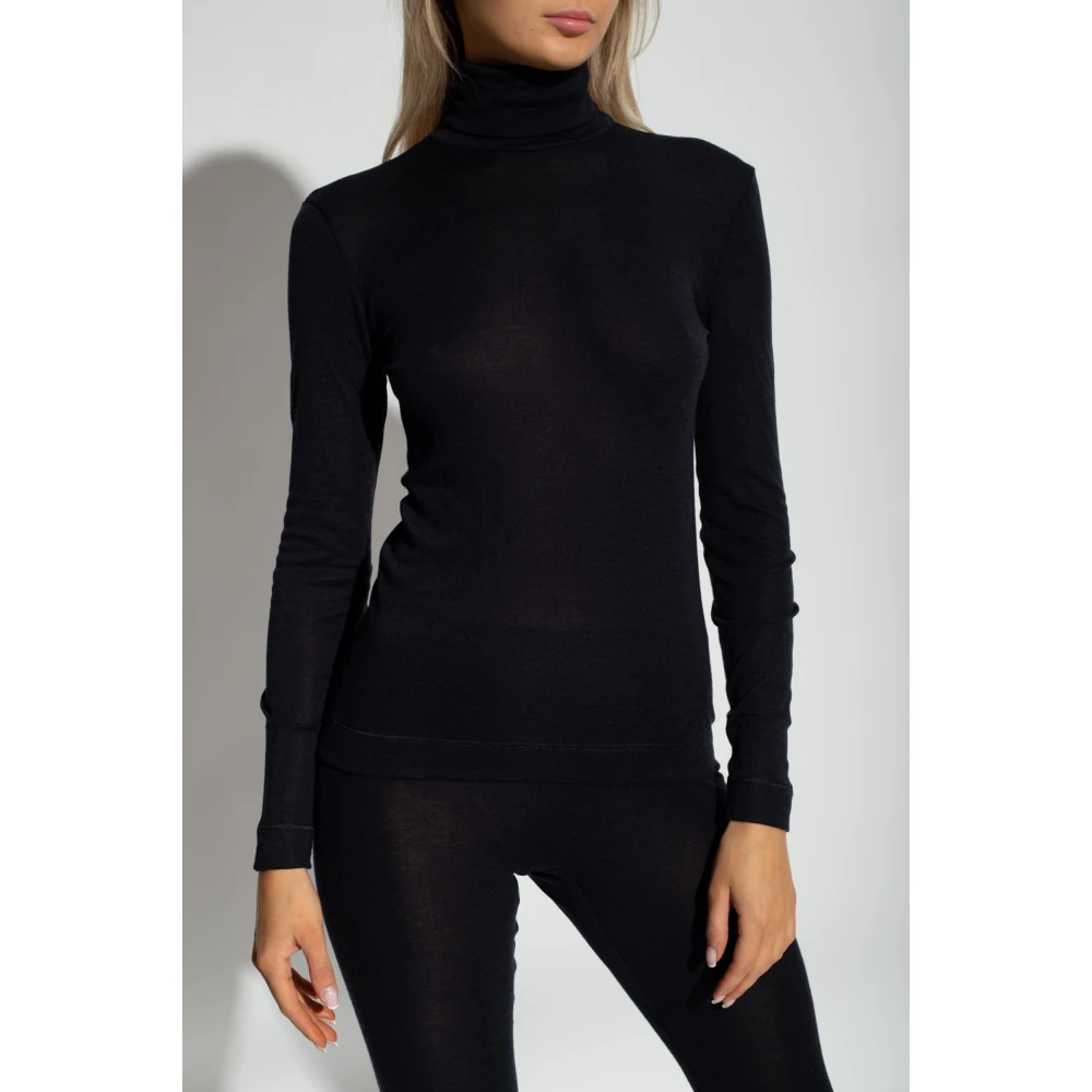 Hanro Coltrui met lange mouwen Black Dames